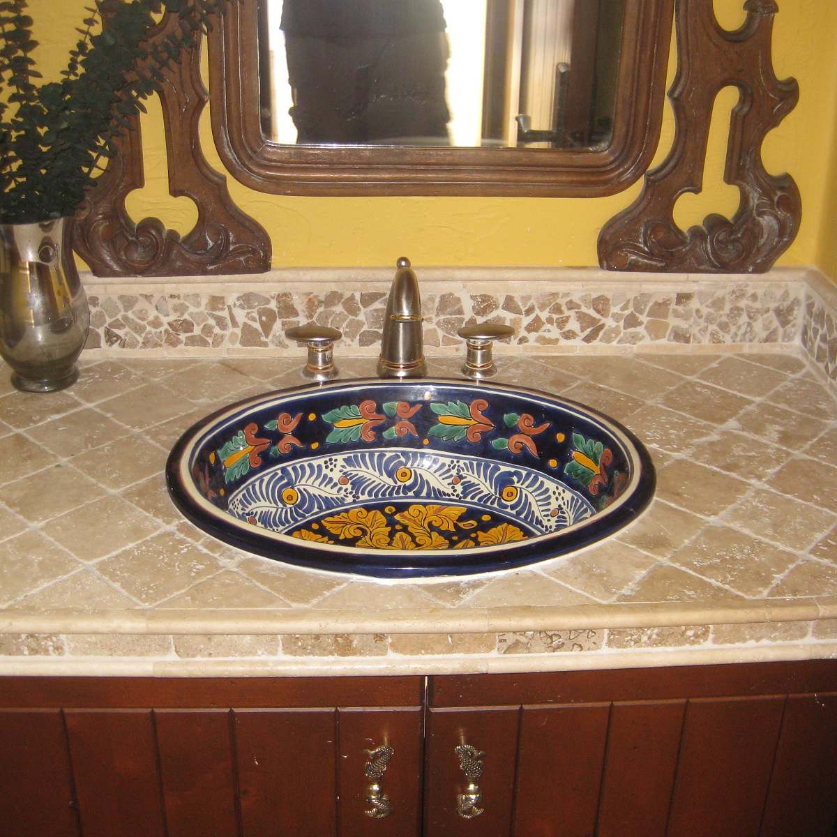 mexican tile sinks for bathrooms